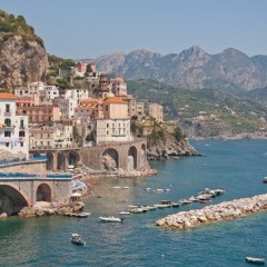 Viajando por las costas de Amalfi